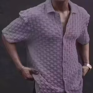 Men’s Popcorn Shirt | Classic Modern Shirt for Men | JD Textile Premium Shirt