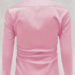 Men Regular/Stylish Fit Plain Solid Spread Collar Casual Shirt - Pink