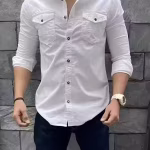 vstrr double pocket shirt for men